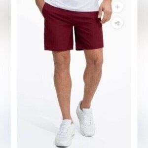 NWT Swet Tailor Men's Red Active Lined Short Size Large